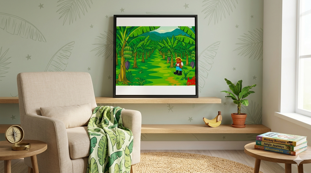Framed canvas La cosecha de la vida - Juanky Studio